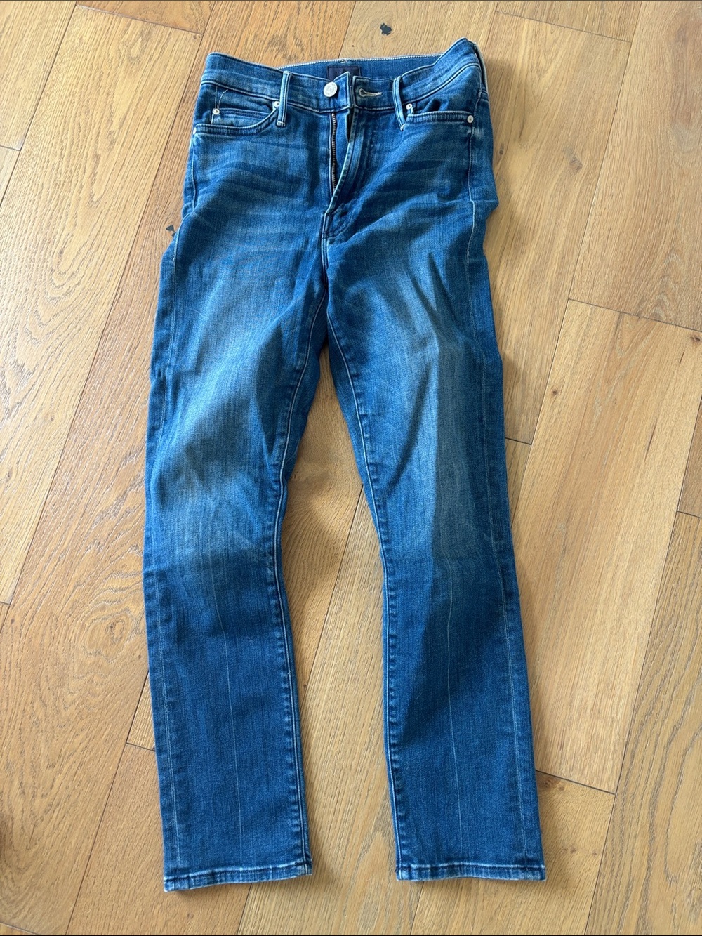 Mother High Waisted Rascal Crop 25